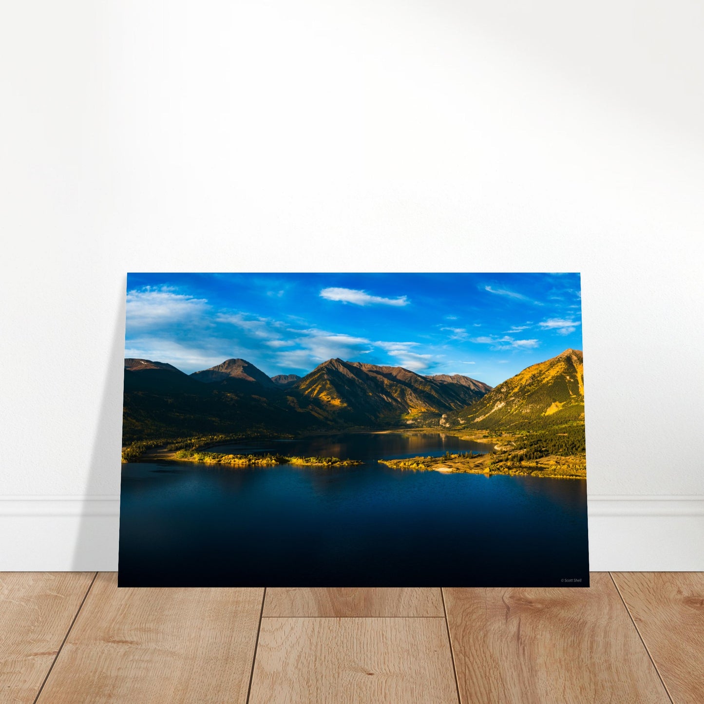 Twin Lakes - Twin Peaks and Mt Hope - Fall Colors