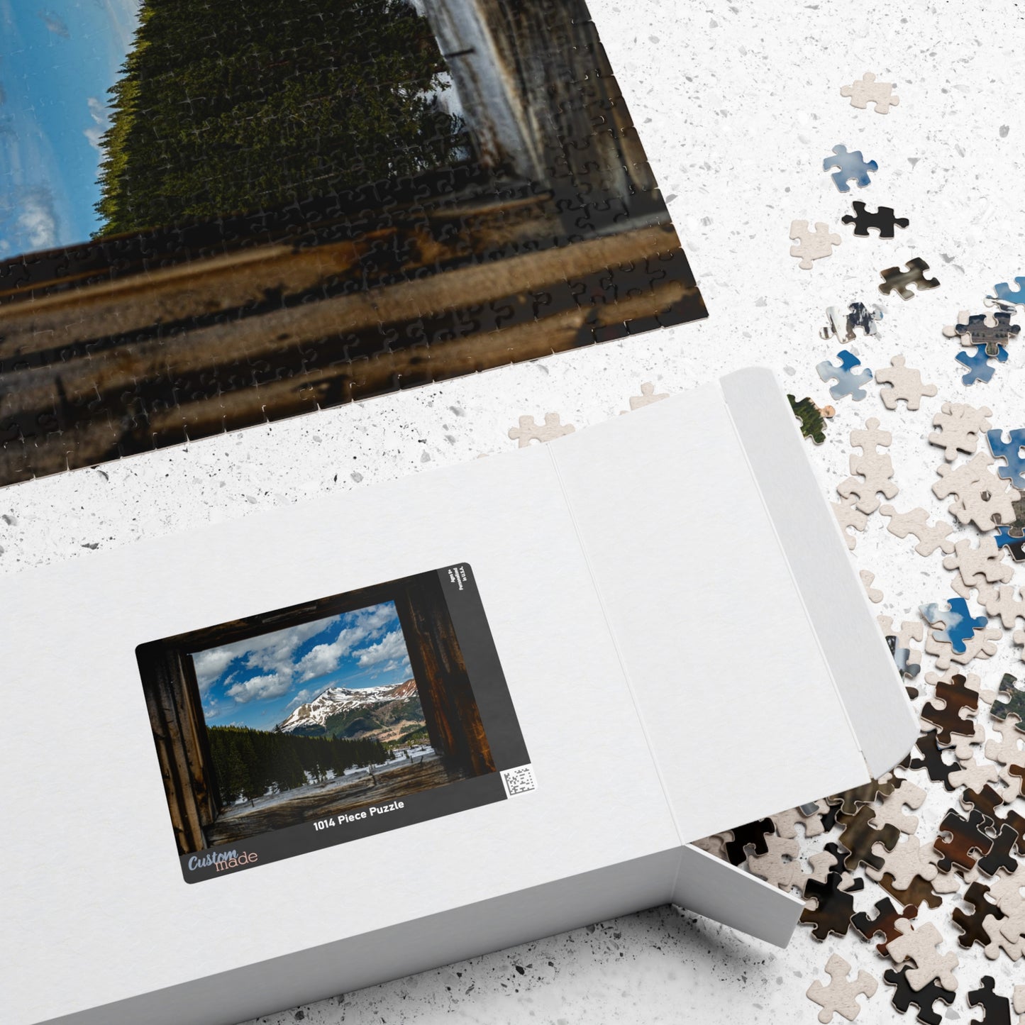 A custom Landscape of Mayflower GultchPhotograph Puzzle (110, 252, 520,1014-piece)