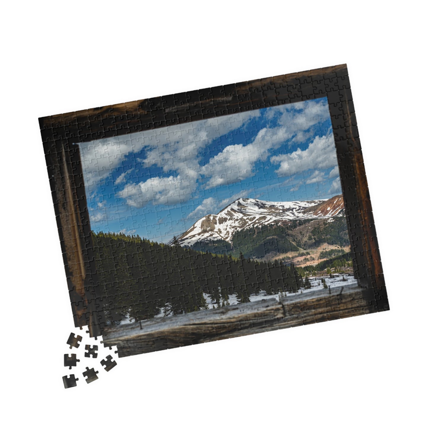 A custom Landscape of Mayflower GultchPhotograph Puzzle (110, 252, 520,1014-piece)