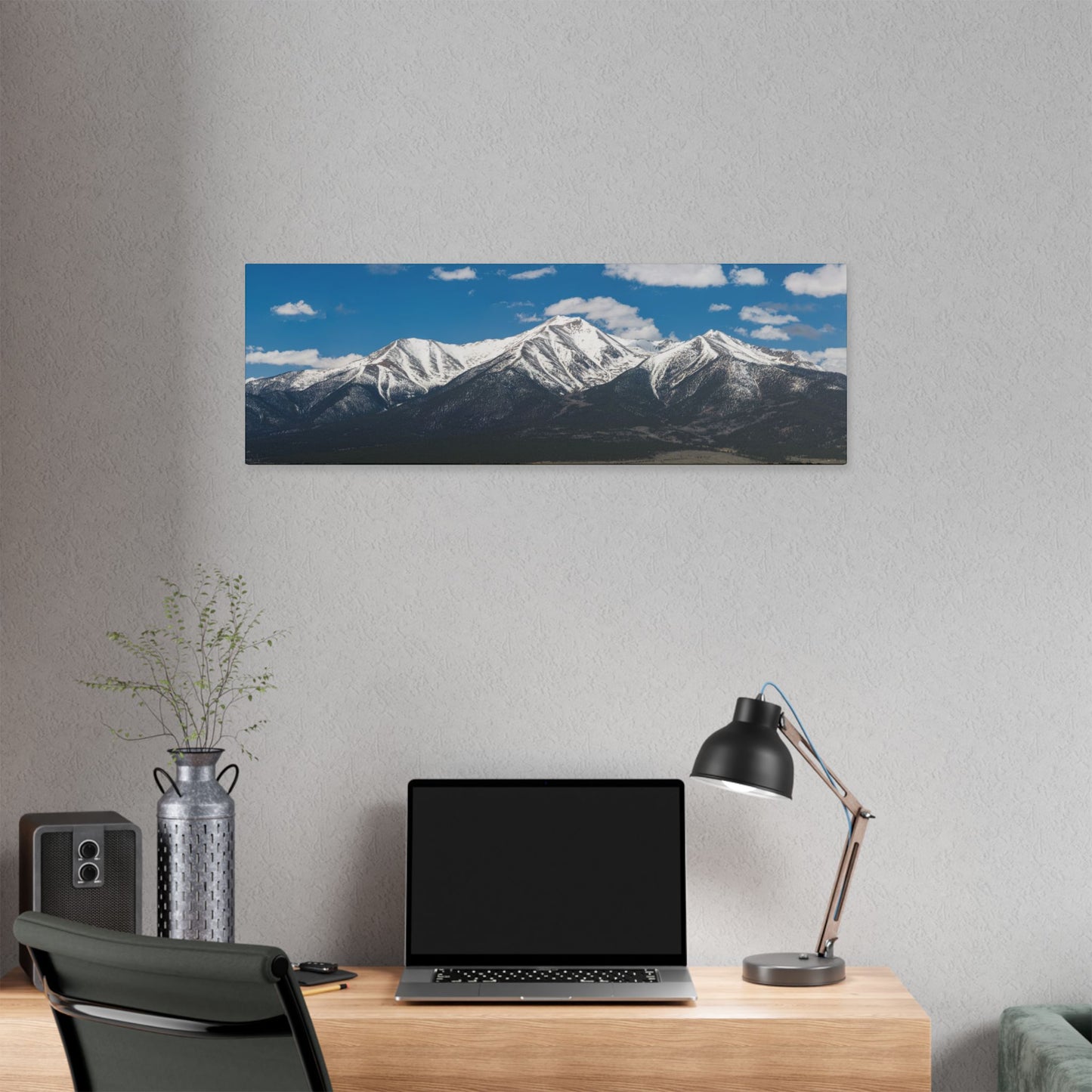 Mt Elbert in the Spring On Canvas