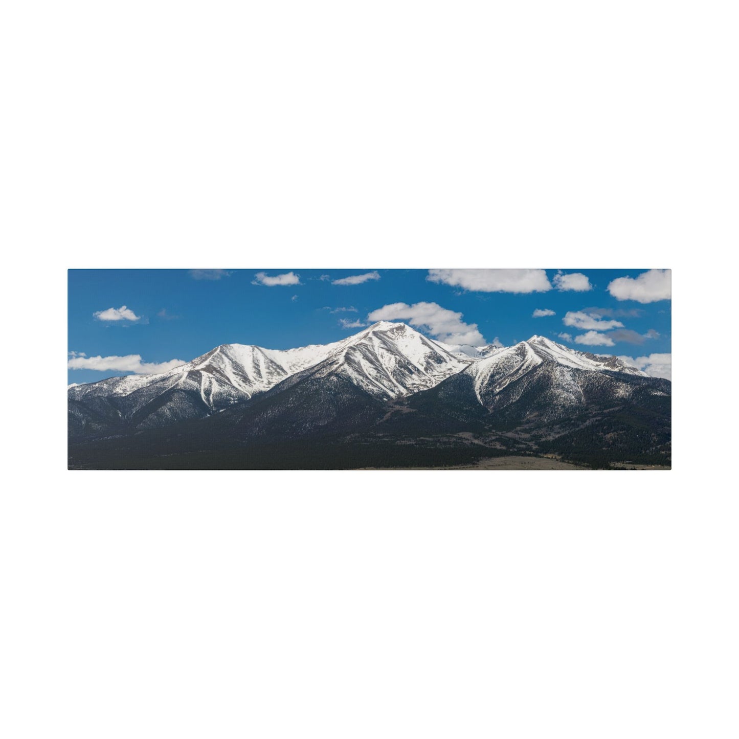 Mt Elbert in the Spring On Canvas