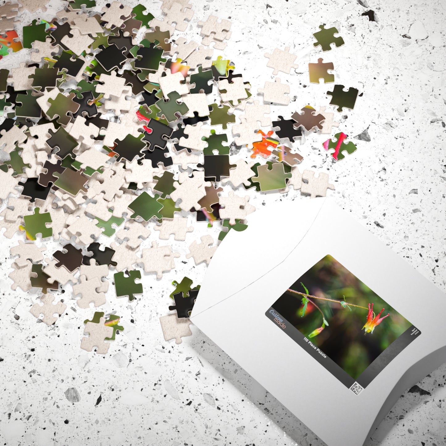 Western Columbine Photograph Puzzle (110, 252, 520,1014-piece)