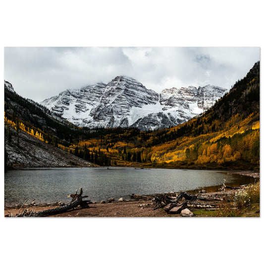 Maroon Bells - Metal Print