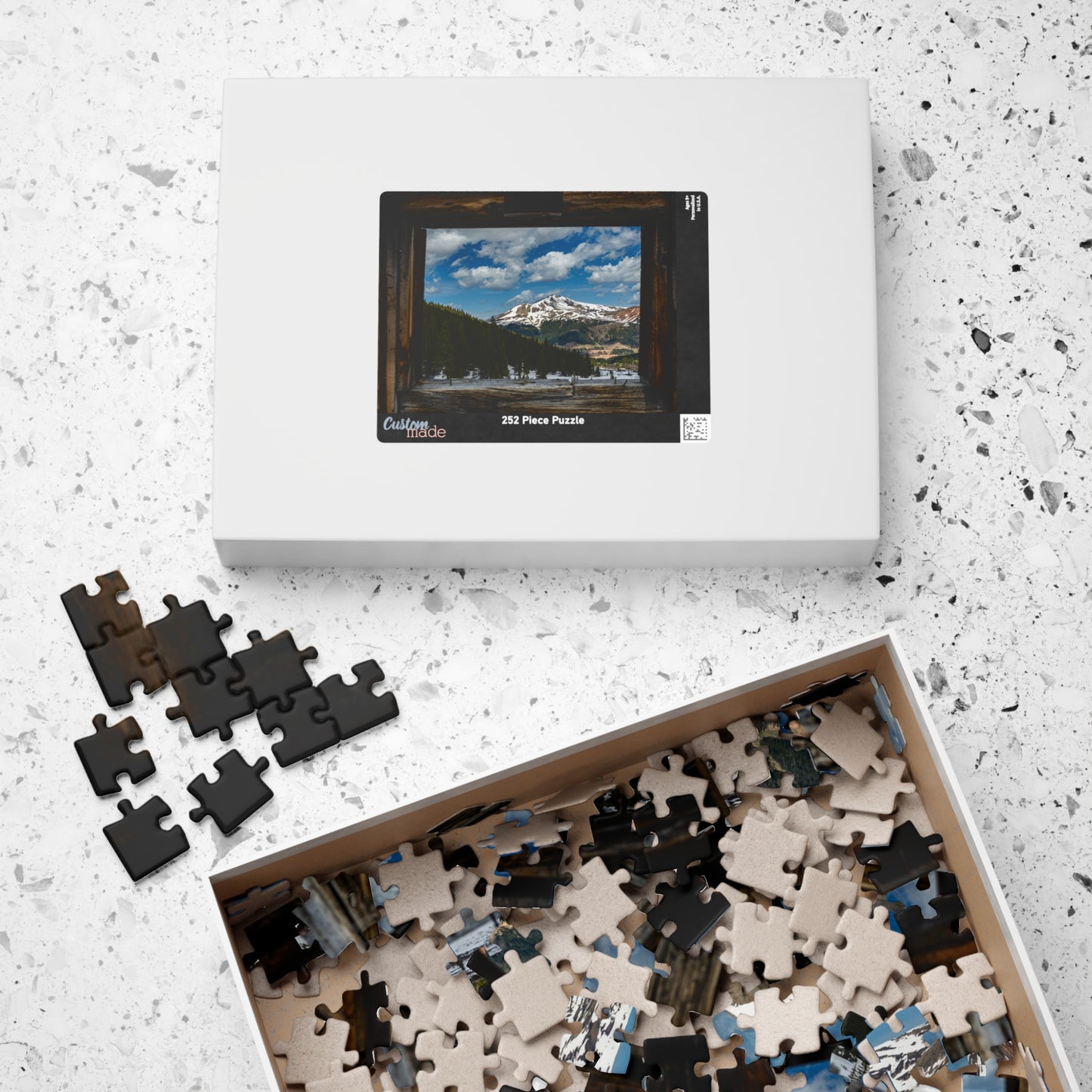 A custom Landscape of Mayflower GultchPhotograph Puzzle (110, 252, 520,1014-piece)