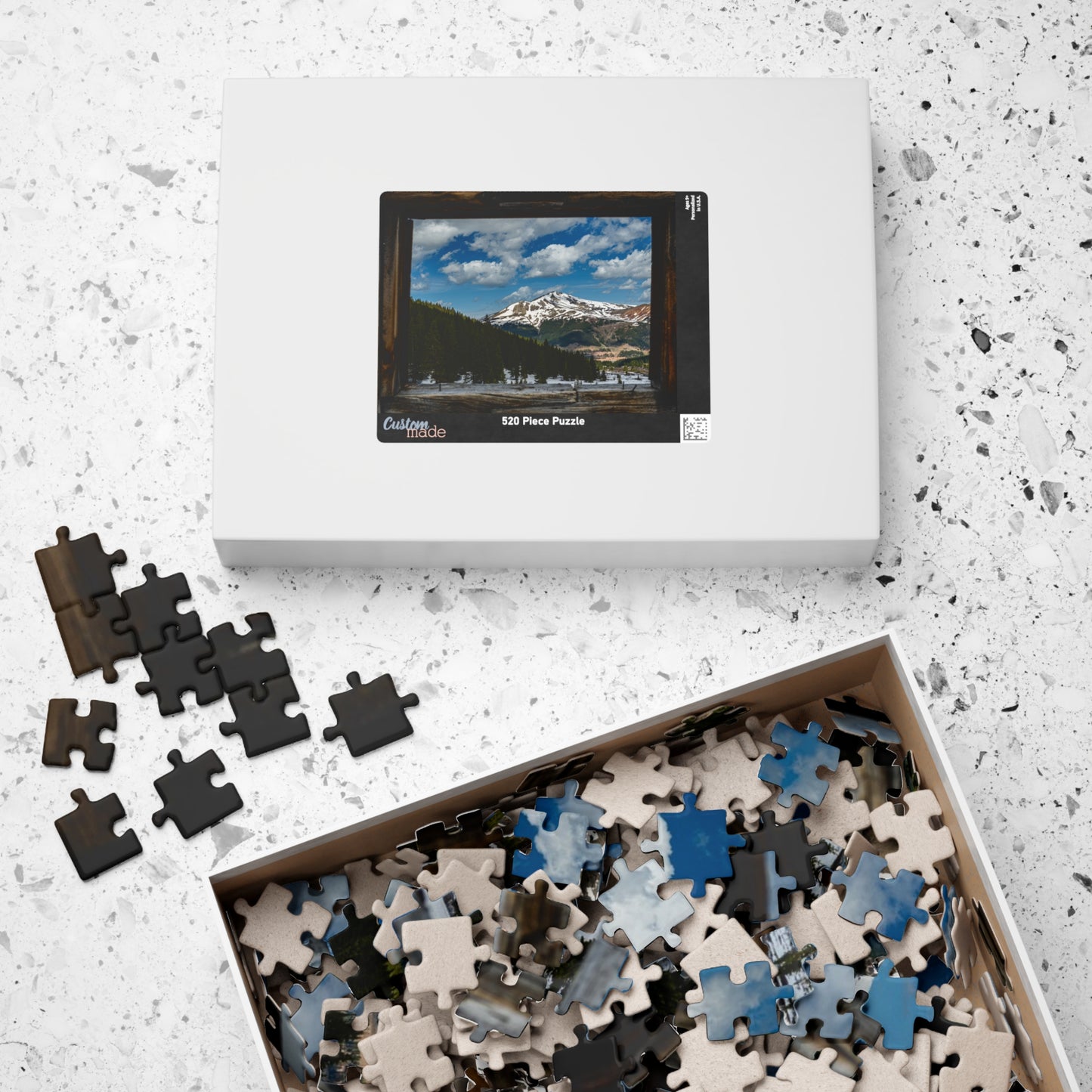 A custom Landscape of Mayflower GultchPhotograph Puzzle (110, 252, 520,1014-piece)