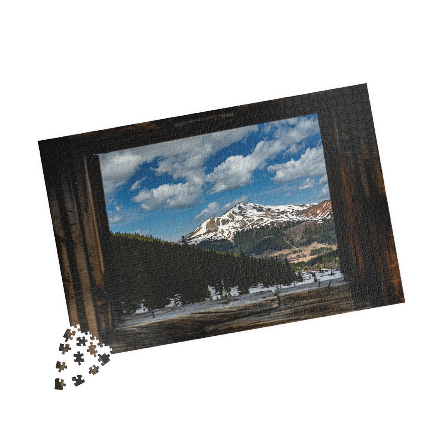 A custom Landscape of Mayflower GultchPhotograph Puzzle (110, 252, 520,1014-piece)