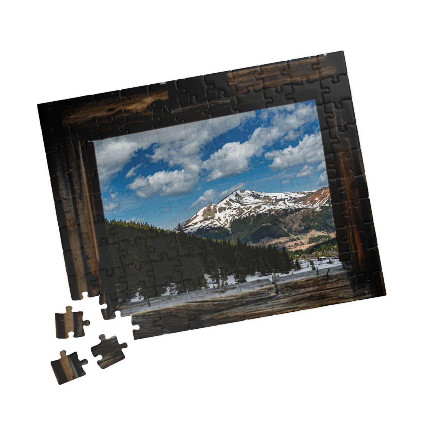 A custom Landscape of Mayflower GultchPhotograph Puzzle (110, 252, 520,1014-piece)