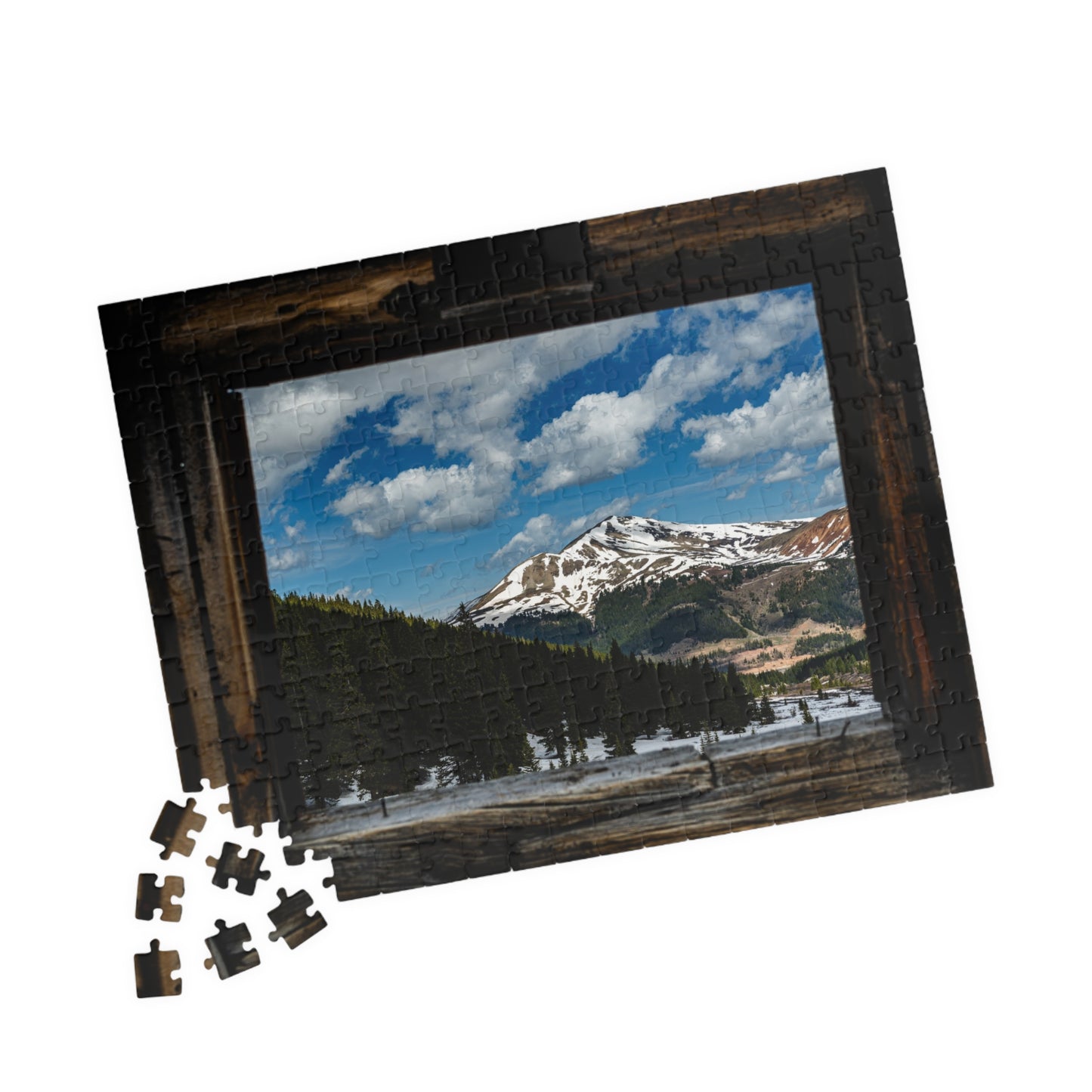 A custom Landscape of Mayflower GultchPhotograph Puzzle (110, 252, 520,1014-piece)