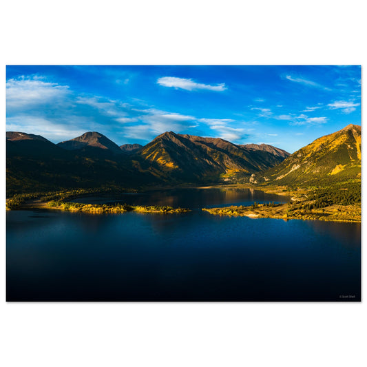 Twin Lakes - Twin Peaks and Mt Hope - Fall Colors